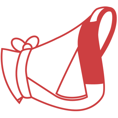 Dogrobe icon showing higher collar coverage on Dogrobe MAX