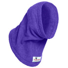 Dogrobes Purple Dog Snood for quick drying of dog's head, neck and ears