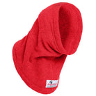 Dogrobes Red Dog Snood to dry dog's head, neck and ears quickly