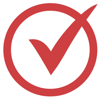Dogrobes red tick icon