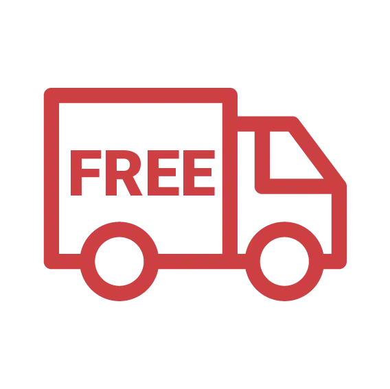 Free UK delivery truck representing free delivery on orders over £99