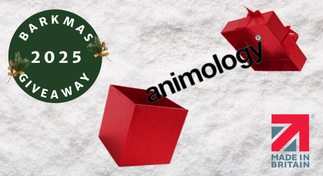 dogrobes-christmas-barkmas-animology-made-in-britain Dogrobes Christmas Barkmas image with Made in Britain branding and the Animology logo